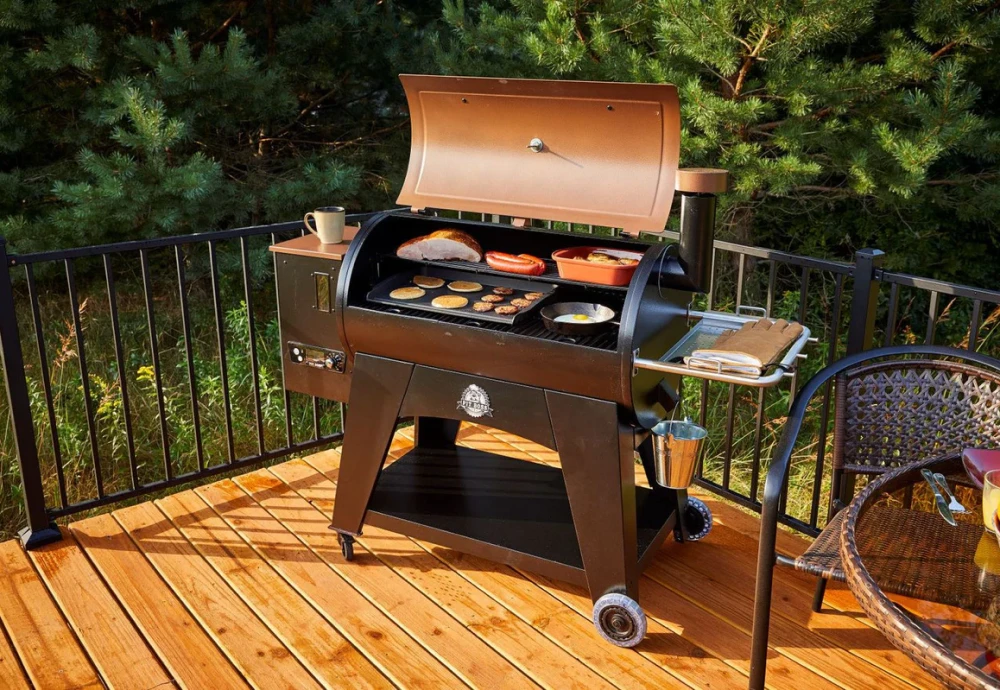 outdoor grill and smoker